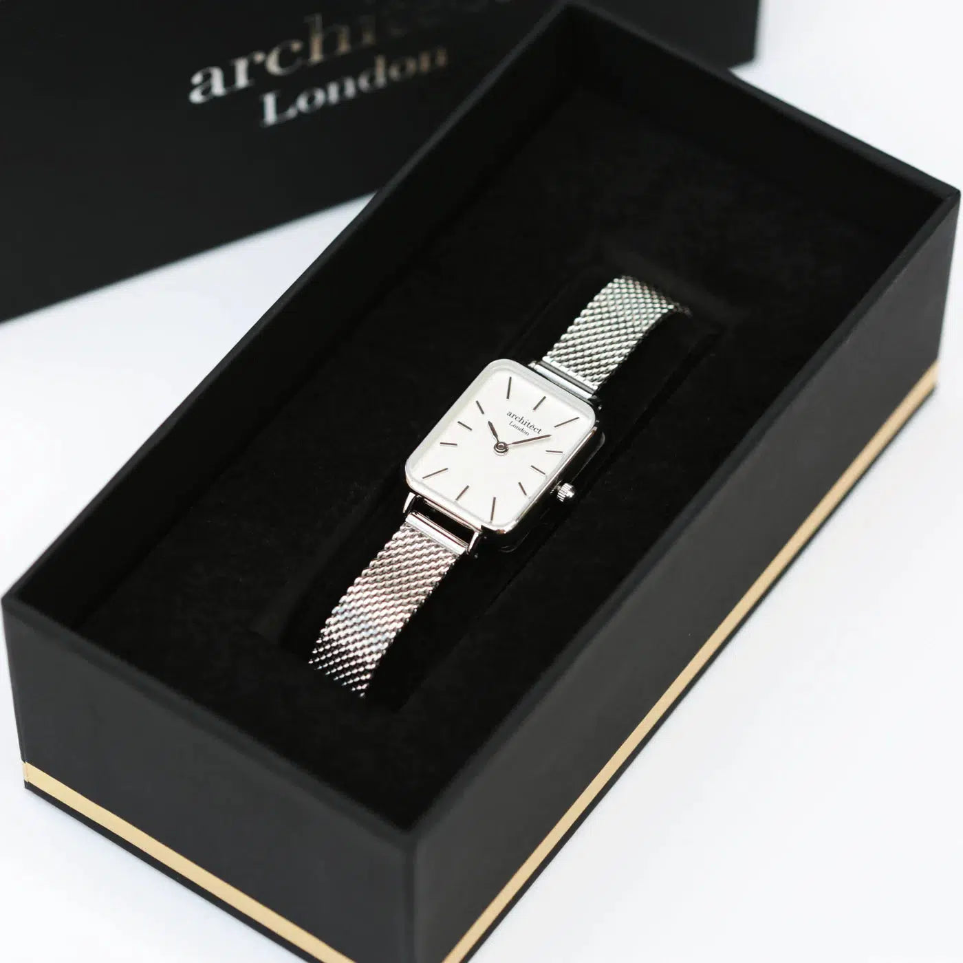 Ladies Architēct Lille - Personalised Ladies' Watch - Cloud Silver-NEVANNA