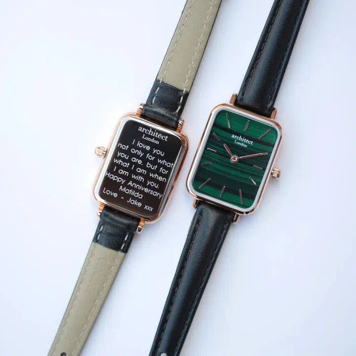 Ladies Architēct Lille - Personalised Ladies' Watch - Pine Green-NEVANNA