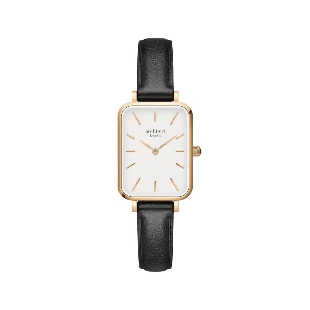 Ladies Architēct Lille Personalised Ladies' Watch - Rich Black-NEVANNA