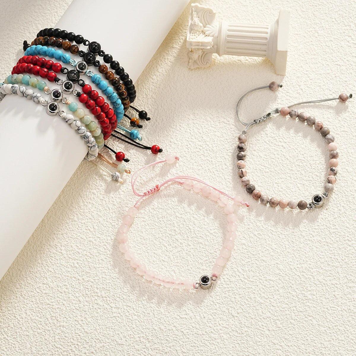 Custom Natural Stone Bracelet-Bracelets-NEVANNA