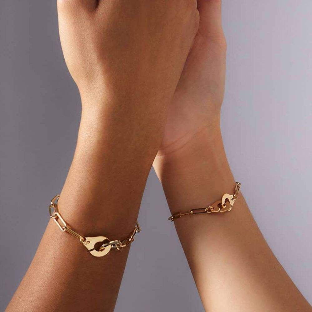 Paper Clip Handcuff Bracelet-Bracelets-NEVANNA